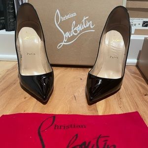 Christian Louboutin So Kate 120 Black Patent